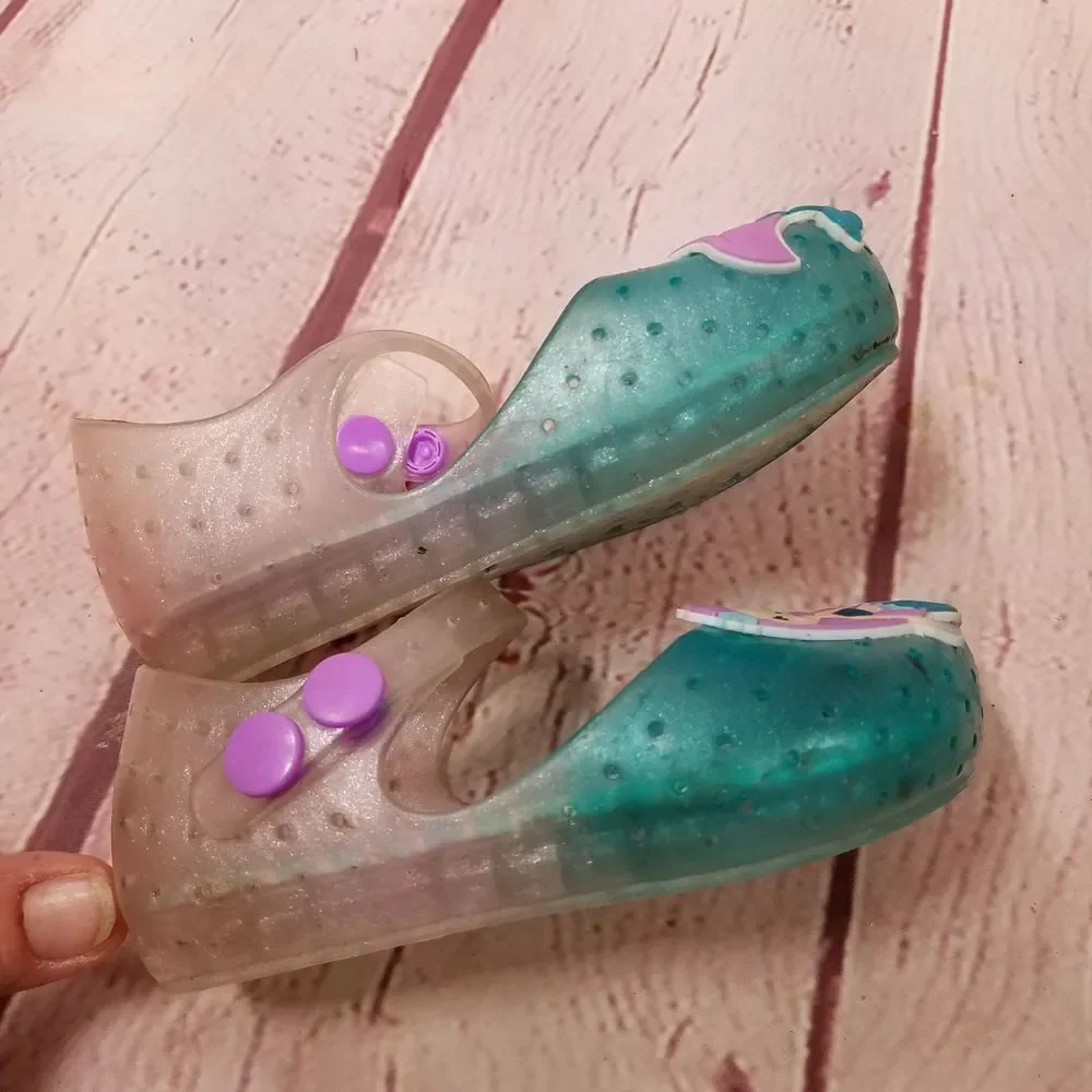 Cat & Jack mermaid shoes 5